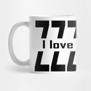 I love to sleep Mug